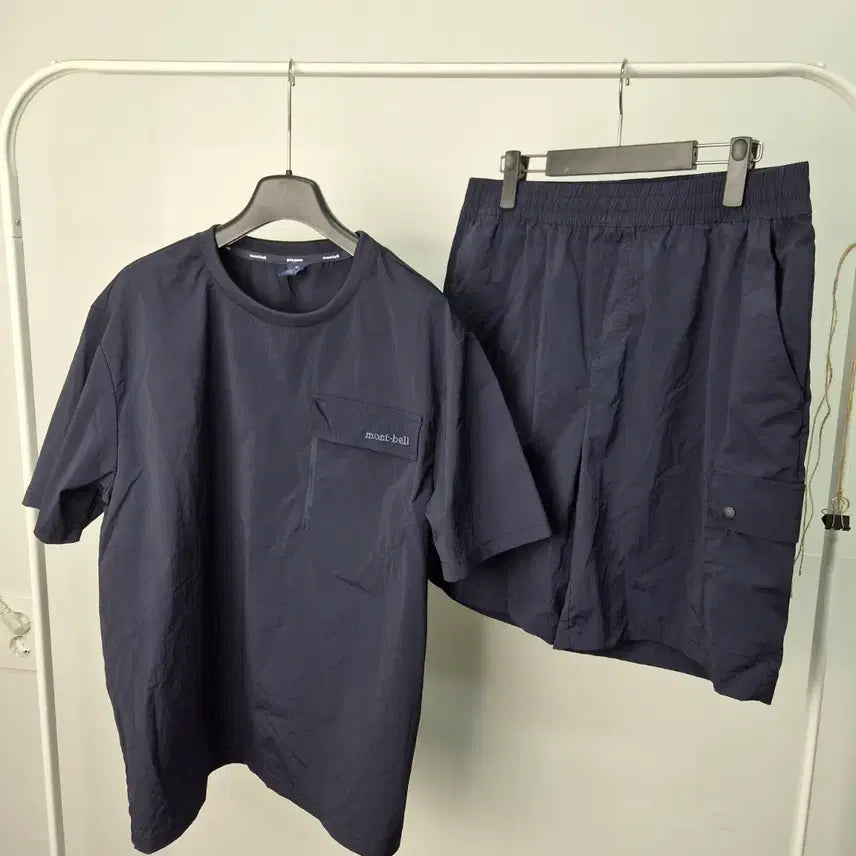 [BUNJANG] Montbell Nylon Summer Setup Men's XL / 몽벨 나일론 여름 셋업 남성XL 6H5