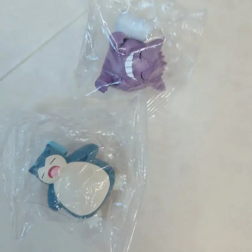 [BUNJANG] CU Pokémon Snorlax & Phantom Figure Bundle Set / CU 포켓몬 음료 피규어 팬덤 잠만보 일괄