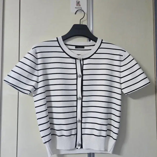 [BUNJANG] Massimo Dutti Knit T-Shirt Size 95 / (최상급)마시모두띠 니트티 95 여