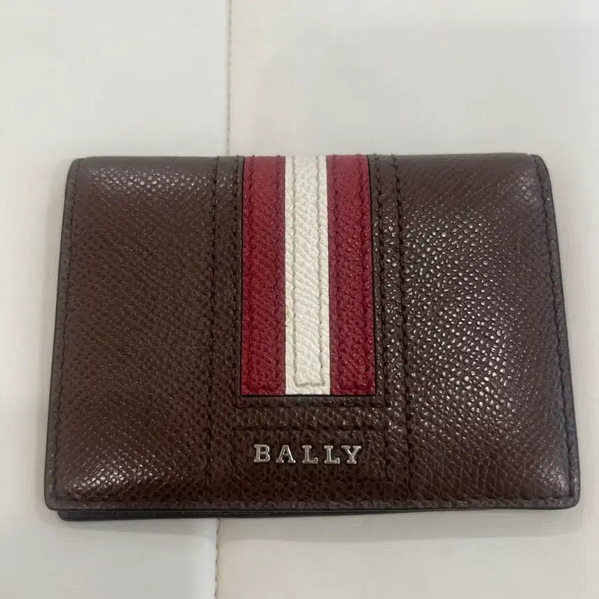 [BUNJANG] Bally Card Holder Brown / 발리 카드 지갑 브라운
