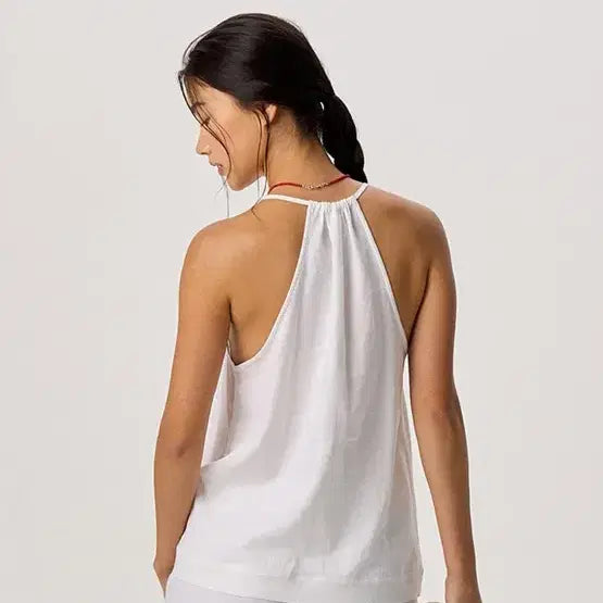 [BUNJANG] Boodimudra Linen Top (Size M) / 부디무드라