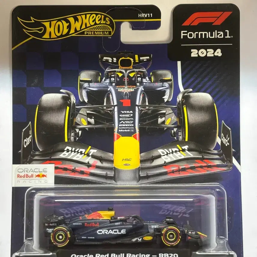[BUNJANG] 1:64 Hot Wheels Premium Red Bull RB20 Max Verstappen #1 / 1:64 핫휠 프리미엄 레드불 RB20 F1 1번 막스 베르스타펜