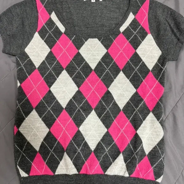 [BUNJANG] Vintage Japanese Short Sleeve Knit / 일본 빈티지 반팔니트