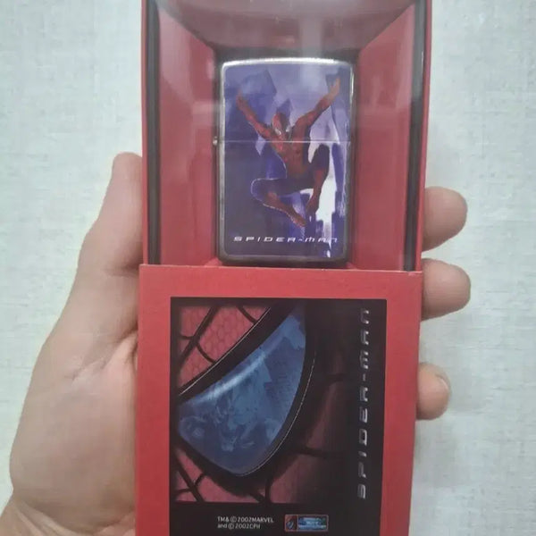 [BUNJANG] Spider-Man Limited Edition Zippo Lighter (Unused) / 스파이더맨 지포라이터 한정판(미사용)