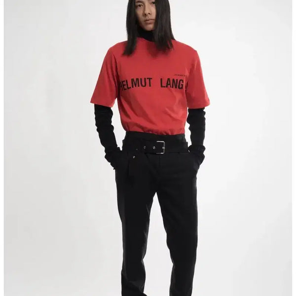 [BUNJANG] Helmut Lang Red Campaign T-Shirt M / 헬무트랭 레드 캠페인 티셔츠 M