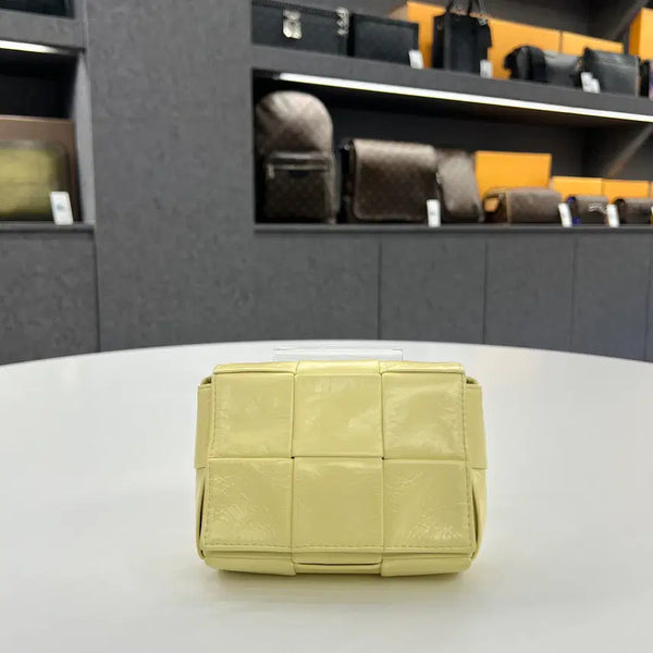 [BUNJANG] Bottega Veneta Mini Cassette Bag Yellow / [ 정품 ]  보테가베네타 미니 카세트백