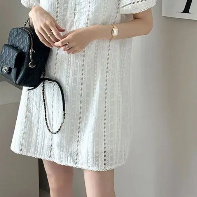[BUNJANG] DailyLook Isabelle Mini Dress M / 데일리룩 이자벨 미니 원피스 M