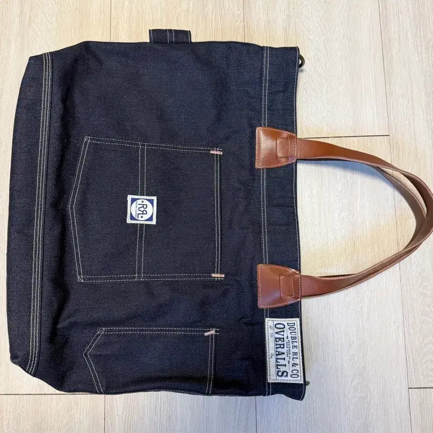 [BUNJANG] RRL Denim Tote Bag / RRL 데님 토드백