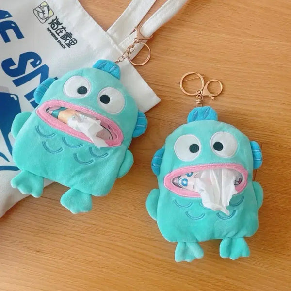 [BUNJANG] Hangyodong Portable Tissue Holder Keychain / 한교동 휴대용 휴지키링