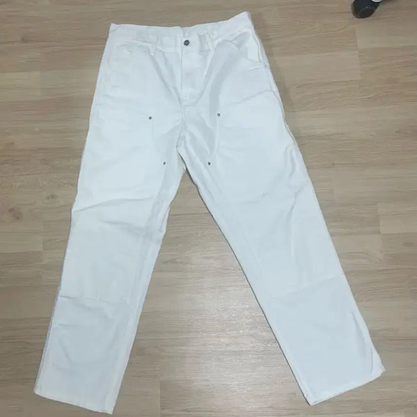 [BUNJANG] Carhartt WIP Double Knee Pants White 32 / 칼하트윕 더블니 화이트 32