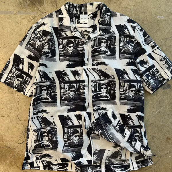 [BUNJANG] Paul Smith Street Graffiti Shirt / Paul smith 폴스미스 스트릿 그래피티 셔츠