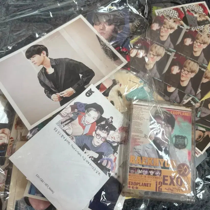 [BUNJANG] Baekhyun, Chen, Chanyeol Unofficial Photocard & Goods Bundle / 백현 비공굿 첸백시 비공굿 찬열 비공굿
