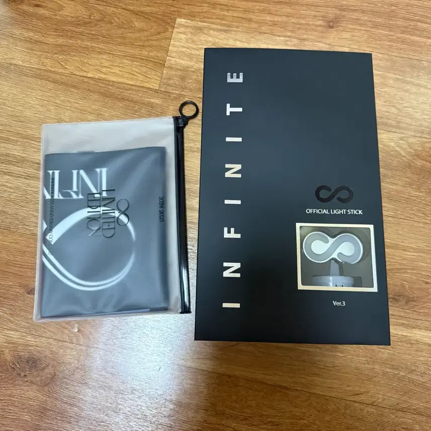 [BUNJANG] INFINITE Official Lightstick Yeobong 3 & Slogan Bundle Set / 인피니트 응원봉 여봉3 슬로건 일괄 판매