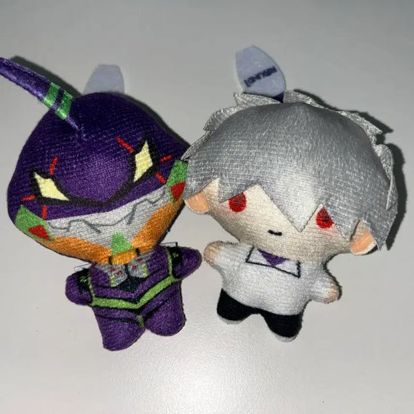 [BUNJANG] Evangelion Round1 Plush Set (Nagisa Kaworu, Unit-01) / 에반게리온 라운드원 누이 나기사 카오루 초호기 일괄