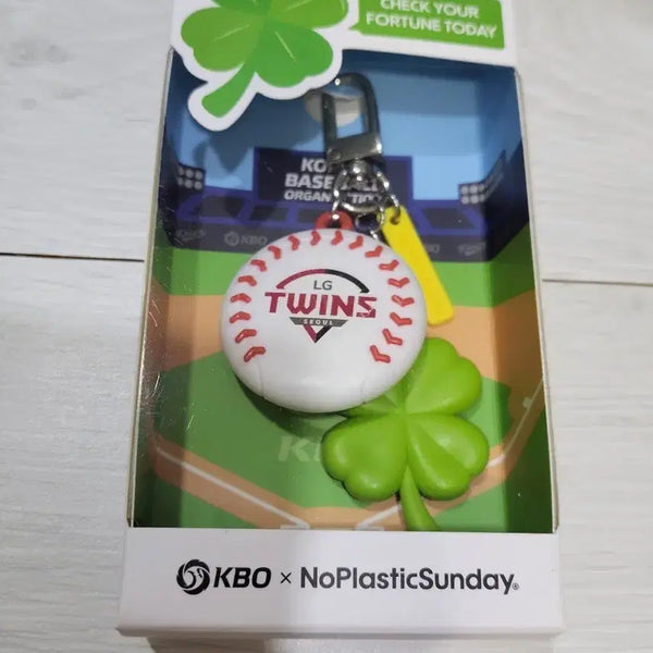 [BUNJANG] KBO Tag Me Lucky Baseball Keychain LG Twins / KBO 태그미 럭키 야구 키링 LG트윈스