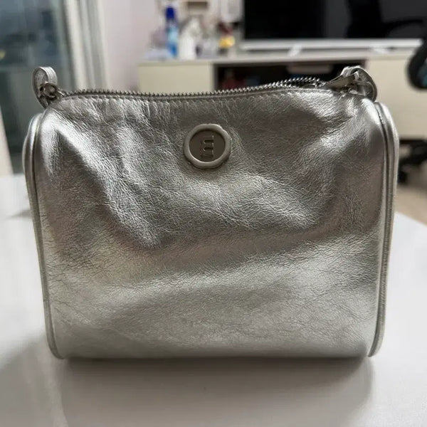 [BUNJANG] MinuteMute Brett Mini Silver Bag / 미닛뮤트 브렛미니 실버