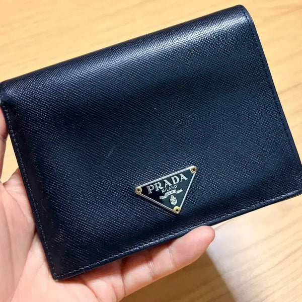 [BUNJANG] Prada Saffiano Wallet Black / 프라다 사피아노 지갑 블랙