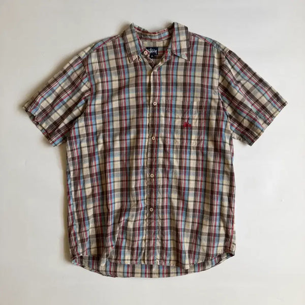 [BUNJANG] Stussy 90s Short Sleeve Shirt L / 90s Stussy 스투시 반팔 셔츠