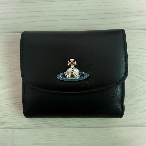 [BUNJANG] Vivienne Westwood Nappa Leather Wallet / 비비안웨스트우드 나파 레더 지갑