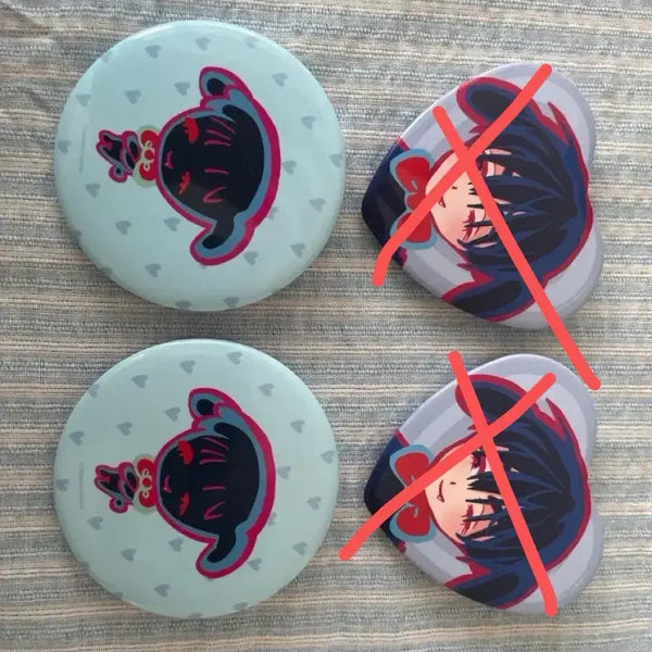 [BUNJANG] A-ST AD Can Badge Set / 에이스테 Aad 캔벳지