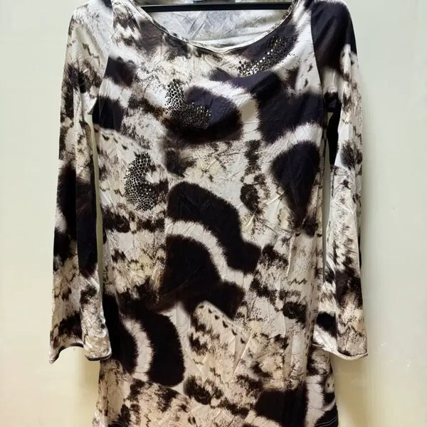 [BUNJANG] Blumarine Silk Top / blue marine 블루마린  실크 탑