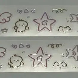 [BUNJANG] Mayvin Chocopen Kiss Cut Sticker Set / [마테띵] 메이빈 초코펜 키스컷