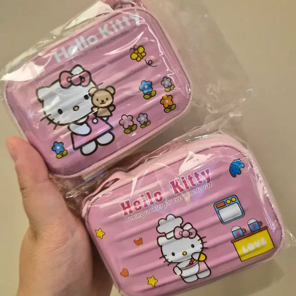 [BUNJANG] Sanrio Hello Kitty Hard Case Pouch / 산리오 헬로키티 하드케이스 파우치 새상품