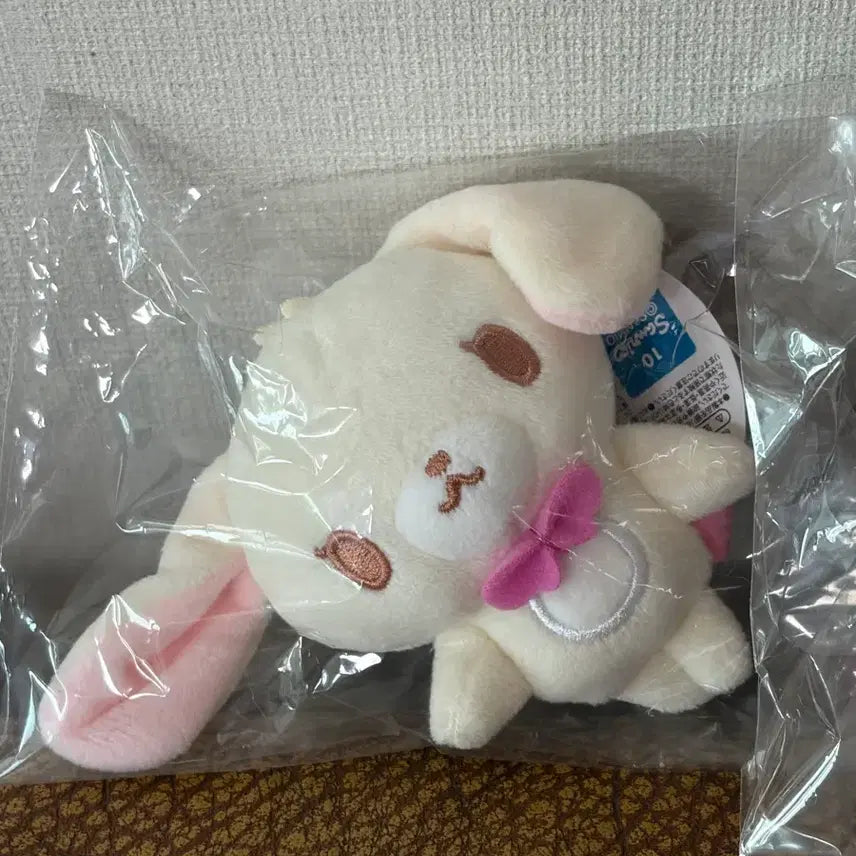 [BUNJANG] Sanrio Sugarbunnies Mascot Keychain - Shirousa / [정품] 산리오 슈가바니즈 마스코트 인형 키링 시로우사