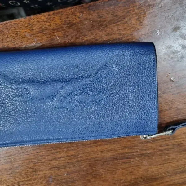 [BUNJANG] Longchamp Leather Long Wallet / 롱샴 가죽 장지갑