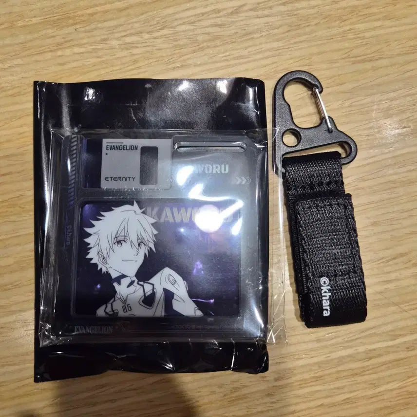 [BUNJANG] Evangelion Kaoru Disk Acrylic Keyring / 에반게리온 카오루 디스크 아크릴 키링