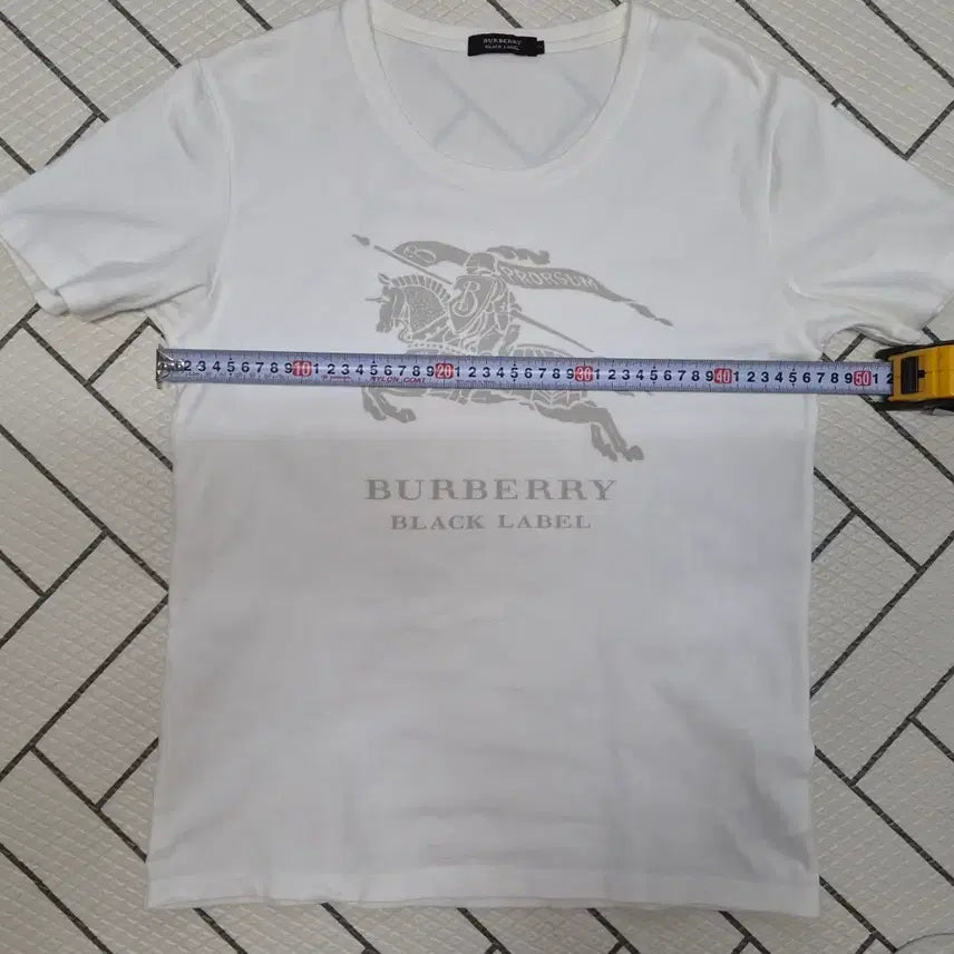 [BUNJANG] Burberry Black Label T-Shirt White / 버버리 블랙라벨 반팔 티셔츠 화이트