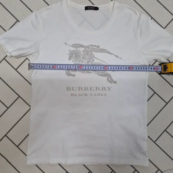 [BUNJANG] Burberry Black Label T-Shirt White / 버버리 블랙라벨 반팔 티셔츠 화이트