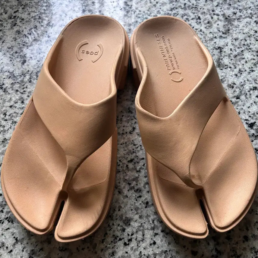 [BUNJANG] Phase Flip Flop Platform Sandals (S. Beige) / 페이즈 플립플랍 플랫폼 쪼리 (S.베이지) FLIP FLOP
