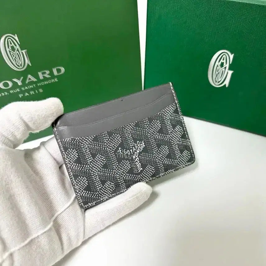 [BUNJANG] Goyard Saint Pierre Special Grey Card Holder / (정품)(새상품급,풀구성)고야드 생쉴피스 스페셜 그레이 카드지갑