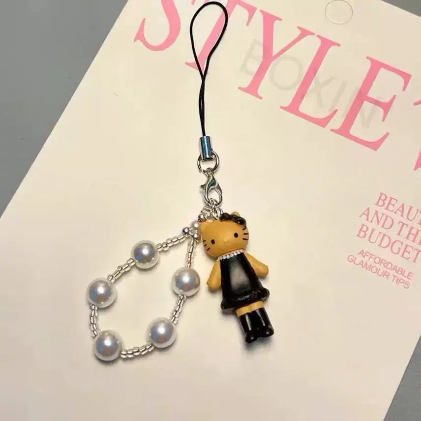 [BUNJANG] Hello Kitty Tanning Long Legs Keyring / 헬로키티 태닝 롱다리 키링