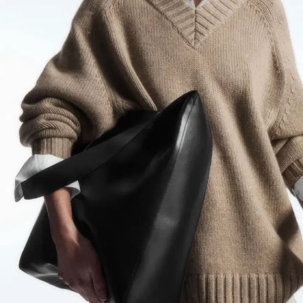 [BUNJANG] COS Leather Slouchy Tote Bag / COS 코스 레더 슬라우치 레더 토트백
