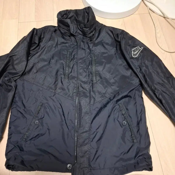 [BUNJANG] Nike Black Windbreaker Jumper / 나이키 바람막이 점퍼 블랙