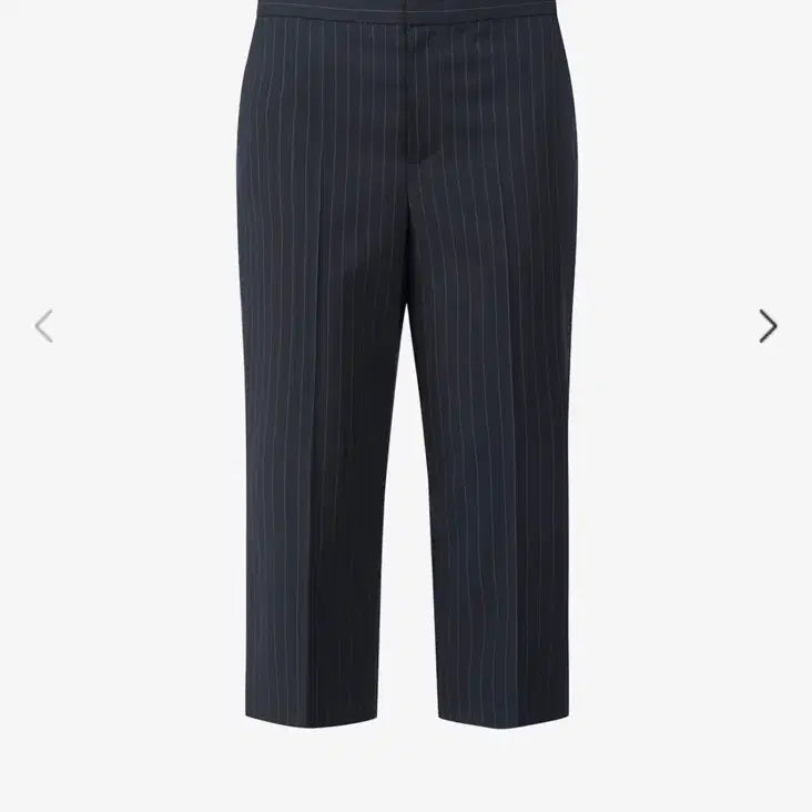[BUNJANG] L'H.A.S Stripe Capri Pants Dark Navy / [새상품] L'H.A.S(르하스) 스트라이프 카프리 팬츠 다크 네이비