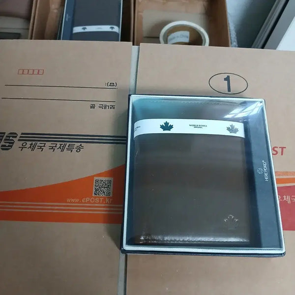 [BUNJANG] Genuine Leather Wallet / 소. 가죽 지갑, 정품입니다.