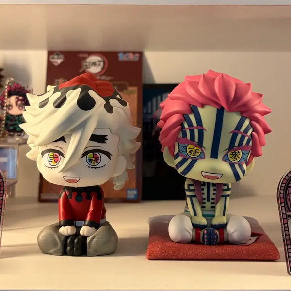 [BUNJANG] Demon Slayer Akaza (with bonus), Doma (no bonus) Look Up Figures Bundle Set / 귀멸의 칼날  아카자(특전 o), 도우마(특전x)룩업 피규어 일괄