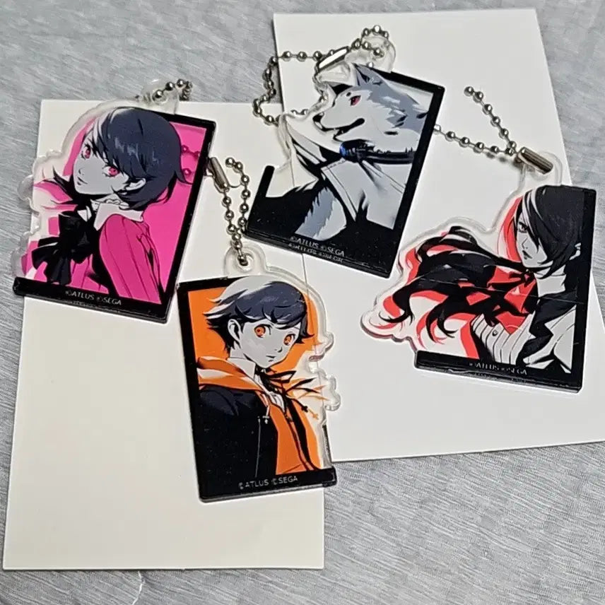 [BUNJANG] Persona 3 Acrylic Keyring / 페르소나3 아크릴 키링