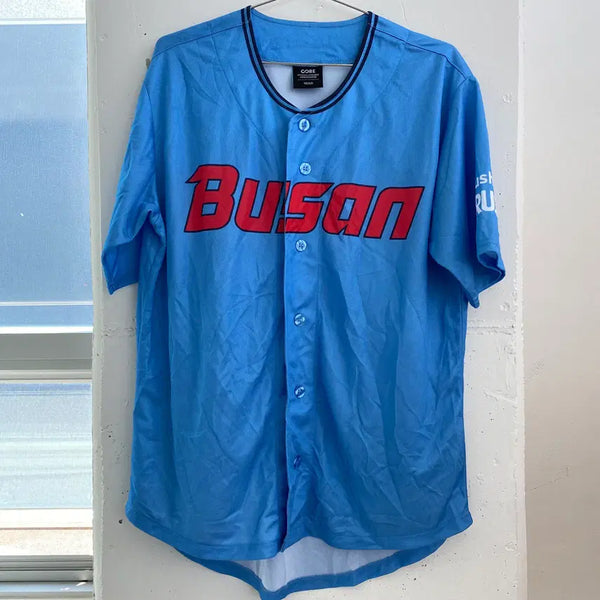 [BUNJANG] Lotte Giants Bae Sea Uniform / (M) 롯데자이언츠 바다 유니폼