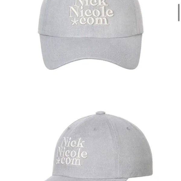 [BUNJANG] NIC&NICOL Light Grey Ball Cap / 닉앤니콜 라이트 그레이 볼캡