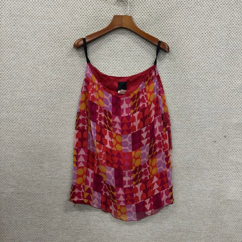 [BUNJANG] Anna Sui Silk Camisole Size 4 / 안나수이 실크 나시티 민소매티 4 H01374