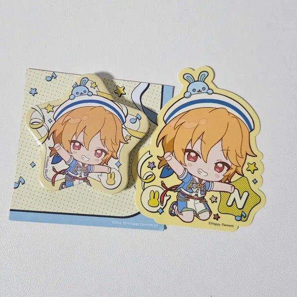 [BUNJANG] Ensemble Stars! Nazuna Fujisaki Thanksgiving Festival Can Badge & Sticker Set / 앙스타 나즈나 감사제 캔뱃지 뱃지 스티커 세트