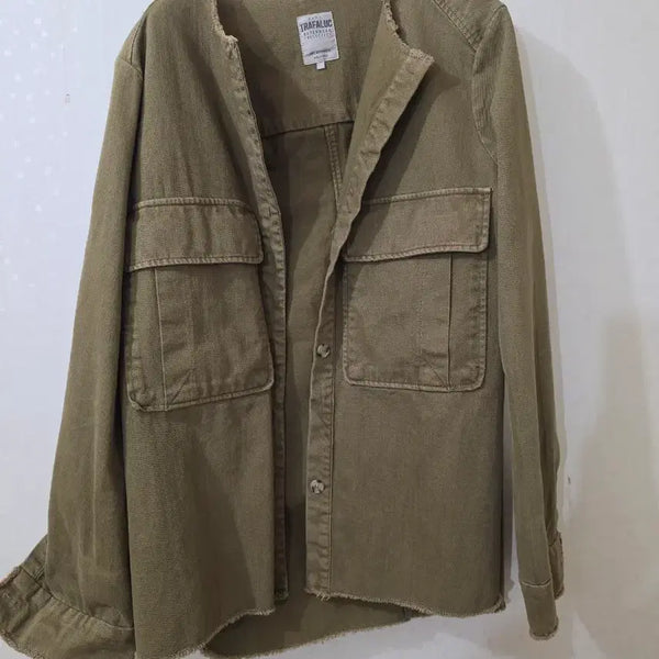 [BUNJANG] Zara Khaki Transitional Jacket Size S / 자라 간절기 아우터s 카키