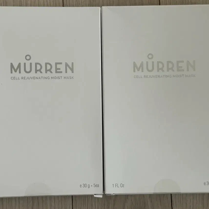 [BUNJANG] Mureun Cell Rejuvenating Moist Mask (5 Sheets) - 2 Boxes / 새제품,미개봉) 뮤렌 셀 리쥬브네이팅 모이스크 마스크 5매입, 2개
