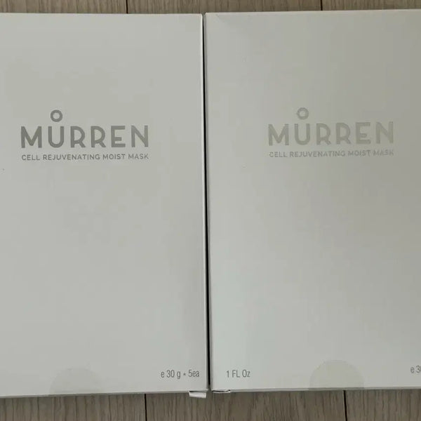 [BUNJANG] Mureun Cell Rejuvenating Moist Mask (5 Sheets) - 2 Boxes / 새제품,미개봉) 뮤렌 셀 리쥬브네이팅 모이스크 마스크 5매입, 2개