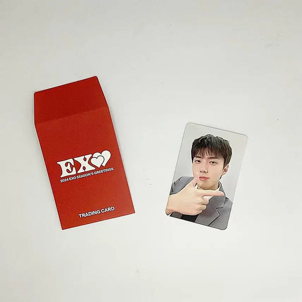 [BUNJANG] EXO SEHUN 2024 Season's Greetings Trading Photocard B_3 / 엑소 세훈 2024 시즌그리팅 트레이딩 카드 포토카드 포카 B_3 EXO SEHUN 2024 SEASON'S GREETINGS PHOTOCARD B_3