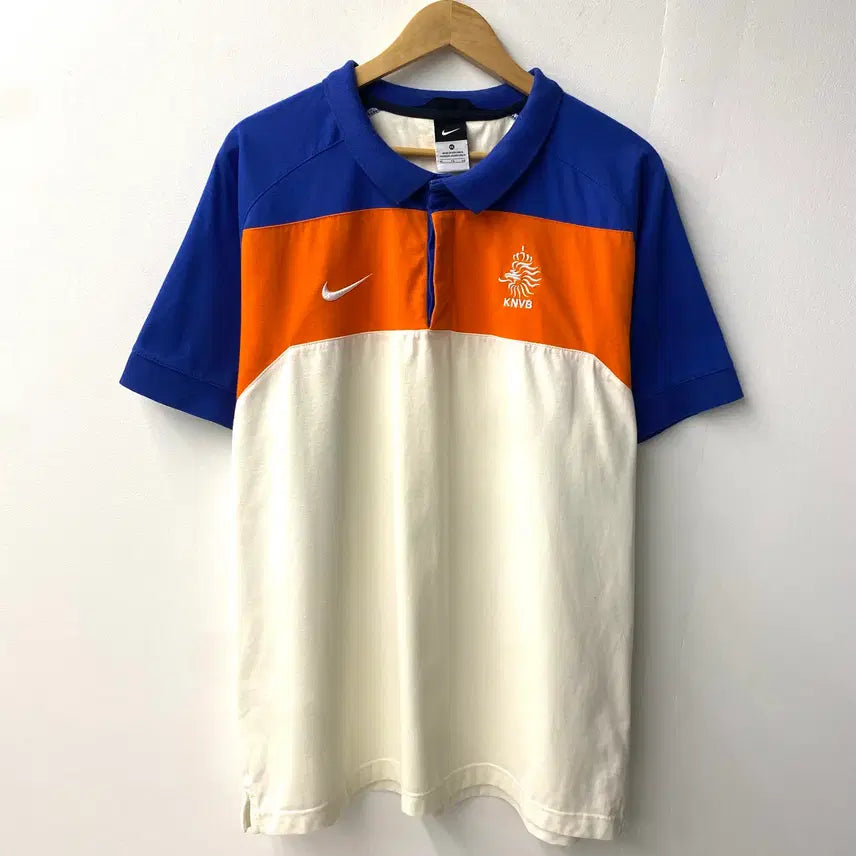 [BUNJANG] Nike KNVB Netherlands Collar T-shirt XL / [XL] Nike 2010-11 나이키 KNVB 네덜란드 반팔 카라티